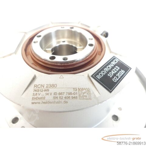 Komponente Heidenhain RCN 2380 7KS12-W9 T2 .667 785-01 -mit 6 Monaten Gwl.!-