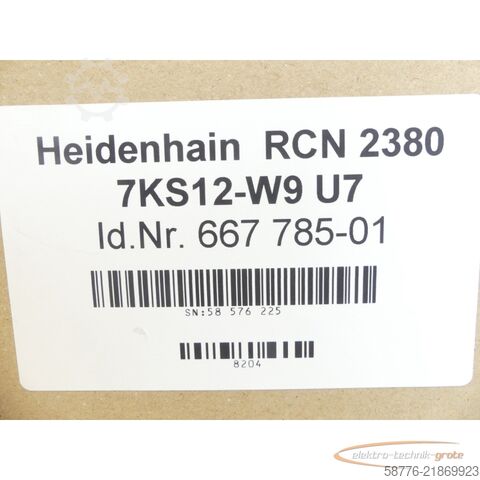 Komponente Heidenhain RCN 2380 7KS12-W9 U7 .667 785-01 -mit 6 Monaten Gwl.!-