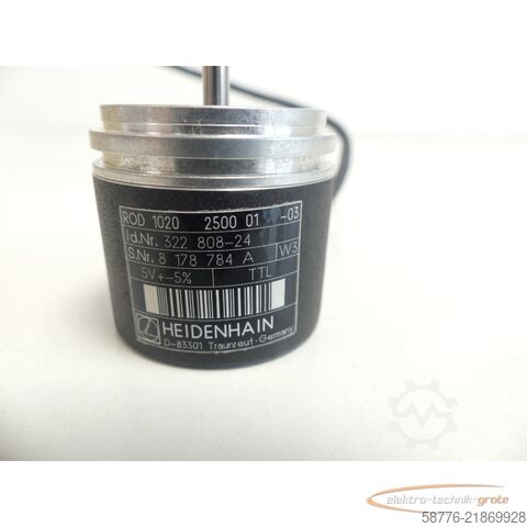 Komponen Heidenhain ROD 1020 2500 01-03 Drehgeber .322 808-24 SN:8178784A-ungebr.!-