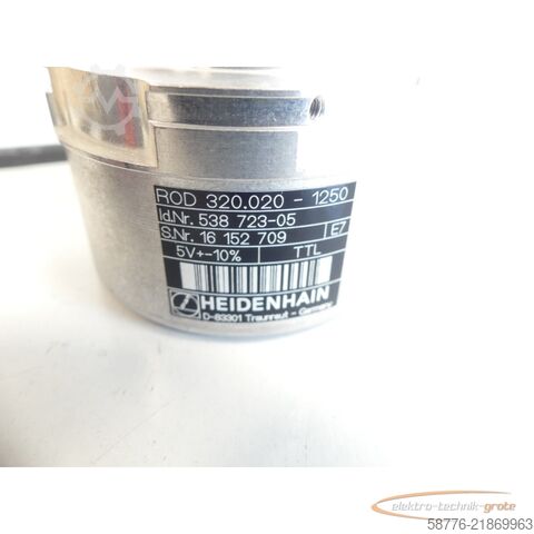 Komponen Heidenhain ROD 320.020 1250 Drehgeber . 538 723-05 - ! -