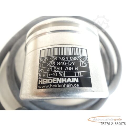 अवयव Heidenhain ROD 426 1024 03S12-03 Drehgeber . 376 846-DY - ! -