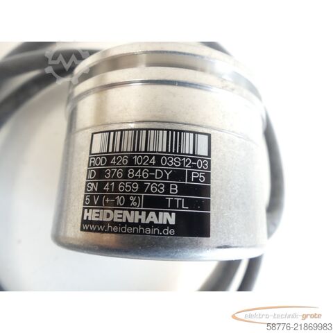 Komponent Heidenhain ROD 426 1024 03S12-03 Drehgeber . 376 846-DY - ! -