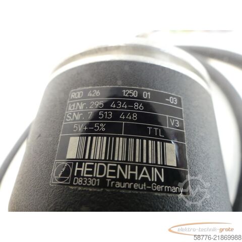 Komponent Heidenhain ROD 426 1250 01-03 Drehgeber . 295 434-86 SN:7513448 -ungebr.!-