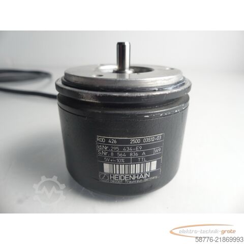 Komponente Heidenhain ROD 426 2500 03S12-03 . 295434-E9 / W9 Drehgeber SN: 8564836A