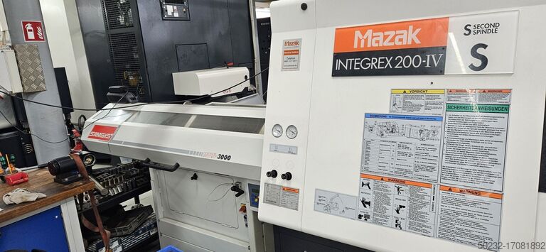 Centro di tornitura-fresatura CNC Mazak Integrex 200 IV S
