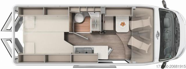 Van perkhemahan CARADO CV 640