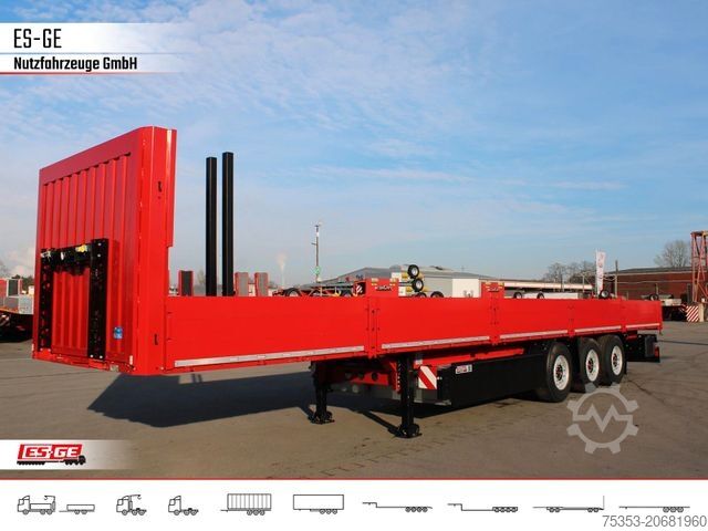 Priklopnik sedeža z delovno ploščadjo KÖGEL Multi Chassis, verstärkt, Bordwände