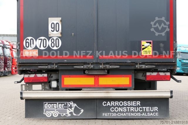 Anhänger mit Pritsche & Plane LECITRAILER R3EC Pritsche Plane SAF Achsen