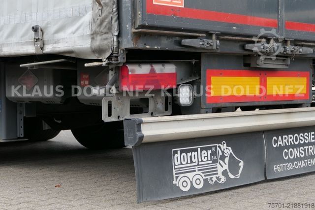 Anhänger mit Pritsche & Plane LECITRAILER R3EC Pritsche Plane SAF Achsen