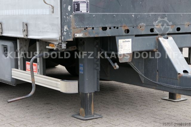 Anhänger mit Pritsche & Plane LECITRAILER R3EC Pritsche Plane SAF Achsen