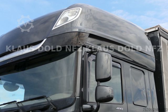 LKW mit Pritsche & Plane DAF XF 480 Pritsche Plane Retarder Standklima Euro 6