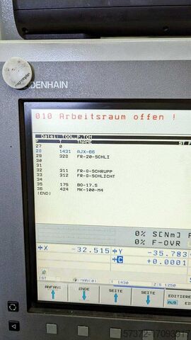 Frezarka uniwersalna CNC Maho MH 1600 S
