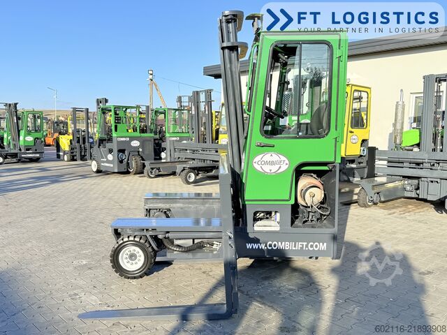 4-way forklift Combilift C5000L GAS DUPLEX 4100 POSITIONER CABIN