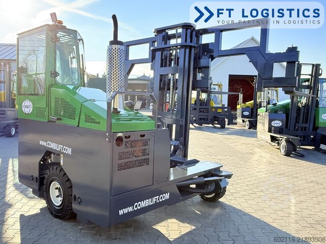 4-way forklift Combilift C5000L GAS DUPLEX 4100 POSITIONER CABIN
