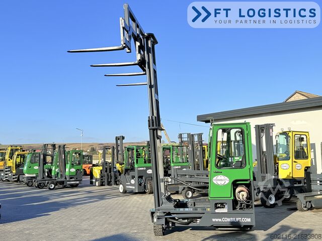 4-way forklift Combilift C5000L GAS DUPLEX 4100 POSITIONER CABIN