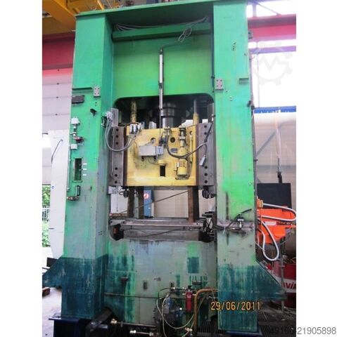 Presse à emboutir à double montant - Hydraulique SMG HZPU 500 (UVV)