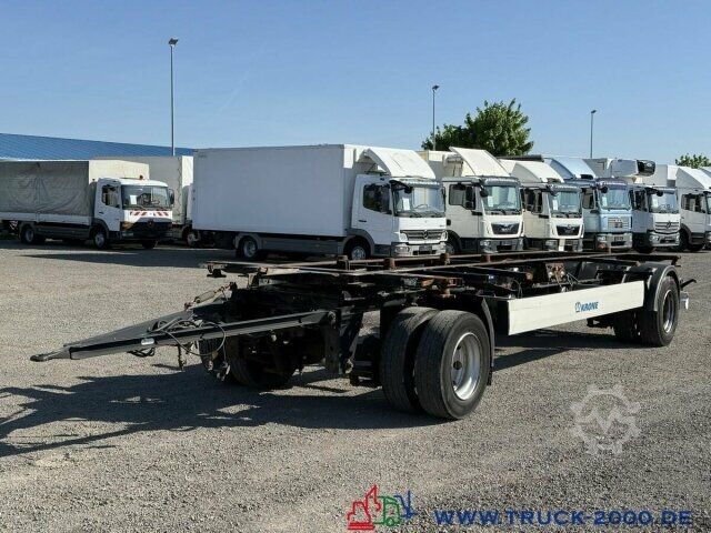 Прицеп с обменяемым шасси Krone AZ18 Box Carrier - Luft - BPW Achsen