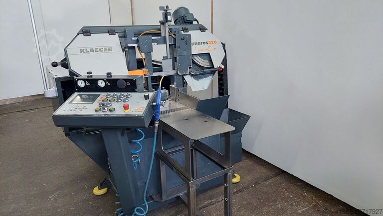 Hydraulic high-speed band saw KLAEGER Pharos 220