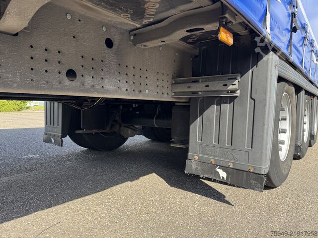 Trailer semi terbuka dengan terpal Schmitz Cargobull SCS 24/L Mega, Liftachse, 3m Hubdach