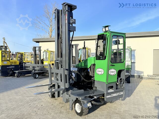 चार-तरफ़ा फोर्कलिफ्ट Combilift C4000 GAS TRIPLEX 6900 FREE-LIFT CABIN