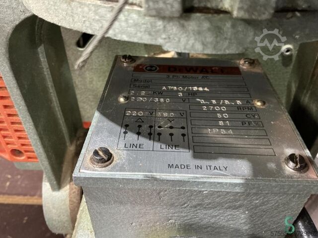 Radiaal afkortzagen  Dewalt 1980 Dewalt 