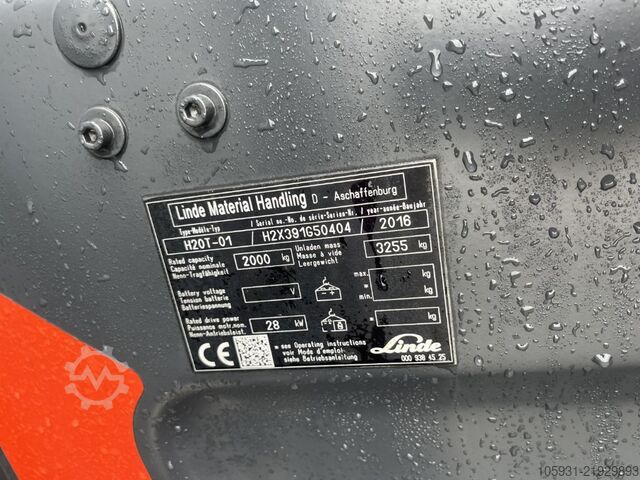 এলপিজি ফর্কলিফ্ট Linde H20T-01