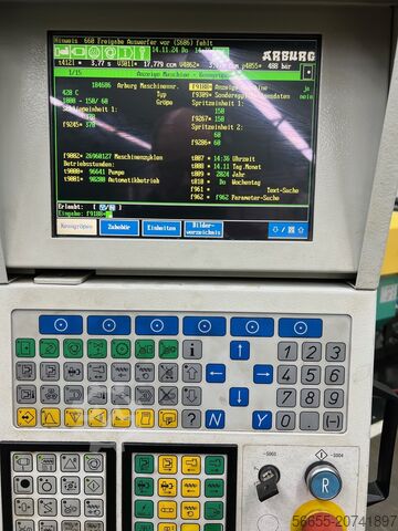 Formsprutningsmaskin Arburg 420 C 1000- 150/60