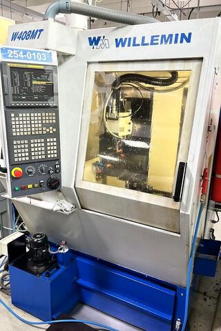 5-axligt svarv-fräscentrum Willemin W408 MT