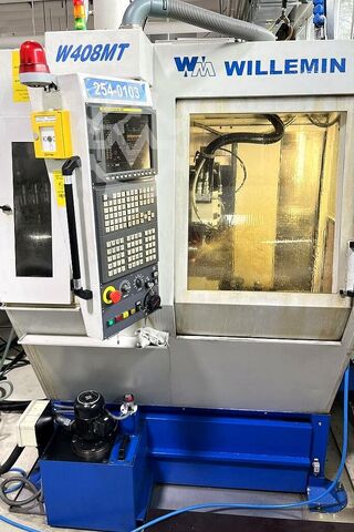 5-axligt svarv-fräscentrum Willemin W408 MT