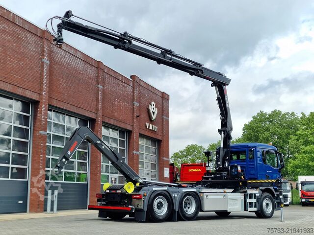 Crane truck MAN TGS 26.360 6x2/4 - EX.232 HIPRO - Hooklift HIAB...