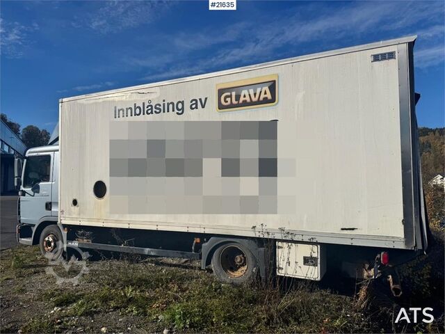 MAN TGL 8.180 4x2 Box Truck.