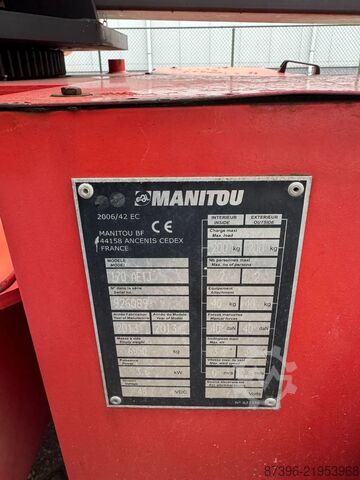 Teleskopiskā darba platforma Manitou 170AETJ L Hoogwerker Knikarmhoogwerker