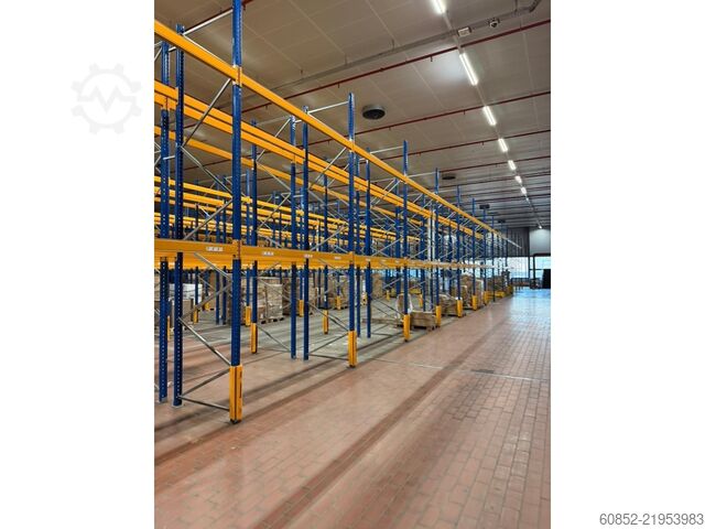 Lieljaudas plauktu palešu plaukti 50,40 lfm Jungheinrich MPB Palettenregal H: 500cm, Fachlast: 2100 kg