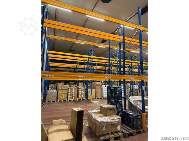 Lieljaudas plauktu palešu plaukti 50,40 lfm Jungheinrich MPB Palettenregal H: 500cm, Fachlast: 2100 kg
