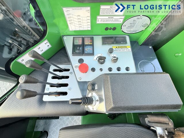 Dört yollu forklift Combilift C4000 GAS TRIPLEX 5550 FREE LIFT CABIN