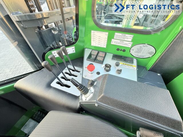 Dört yollu forklift Combilift C4000 GAS TRIPLEX 5550 FREE LIFT CABIN