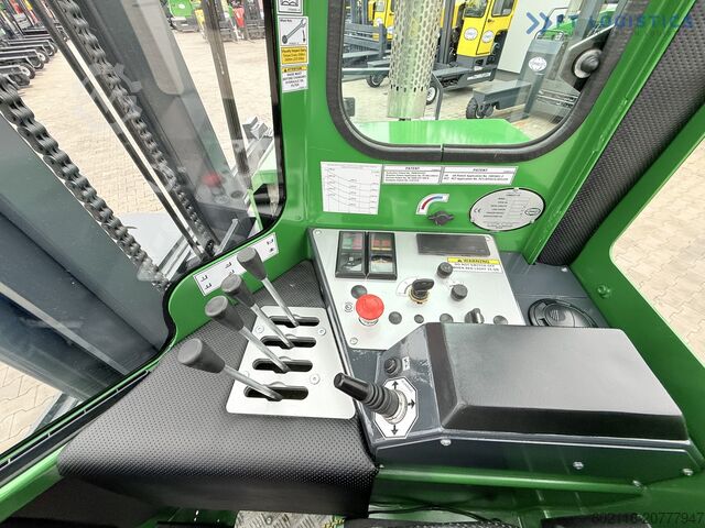 Dört yollu forklift Combilift C4500 DIESEL DUPLEX WIDE FORK POSITIONER