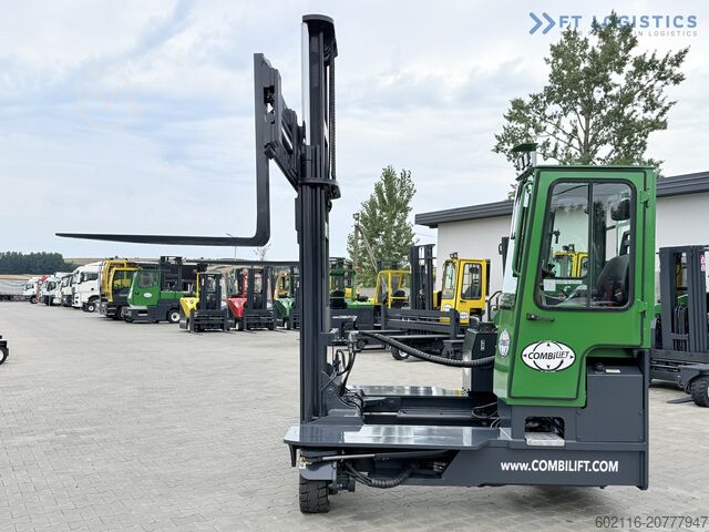 Dört yollu forklift Combilift C4500 DIESEL DUPLEX WIDE FORK POSITIONER