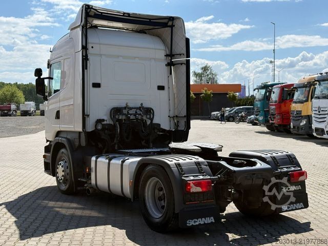 मानक ट्रैक्टर यूनिट SCANIA R410 4x2 BL Euro 6 Sattelzugmaschine