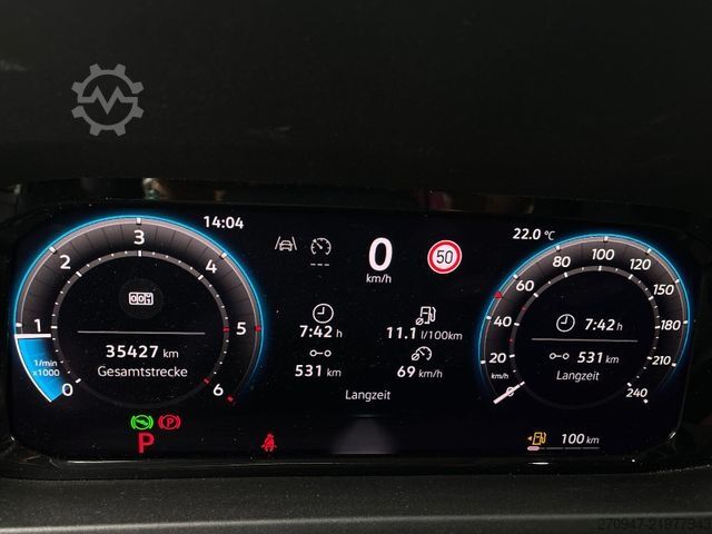 ऊंची छत वाली वैन VOLKSWAGEN Crafter 35 L4H3 NAVI AHK RFK oh. Schäden