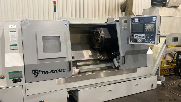 Центр токарно-фрезерной обработки с ЧПУ cmz TBI520MC