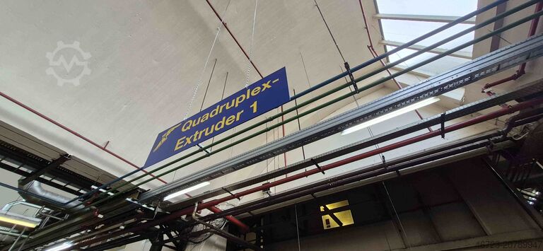 Четырёхкратная экструзионная линия KraussMaffei Vierfachhaus
