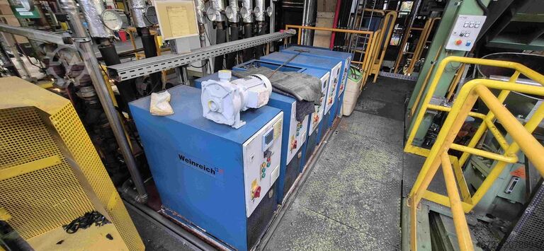 Четырёхкратная экструзионная линия KraussMaffei Vierfachhaus