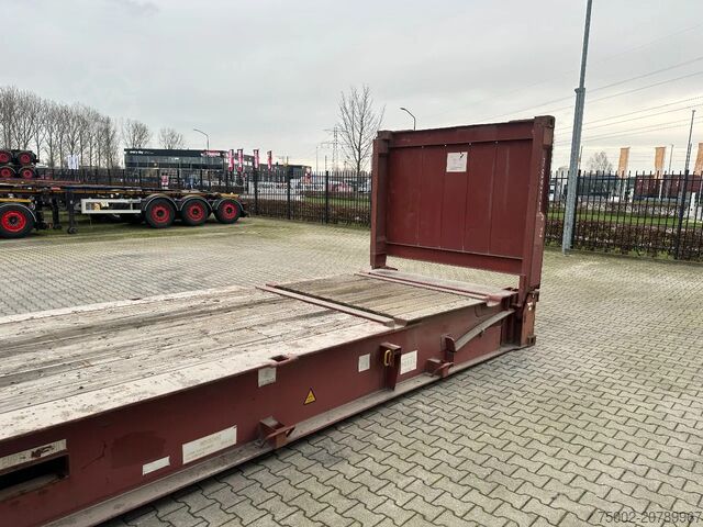 Flachcontainer CIMC 40FT FLATRACK FLUSH FOLDING / CSC-test: 12/2027...