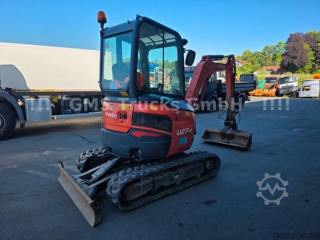 Minigrafa KUBOTA U 27 / 2,7ton / Lehnhoff MS03 / GRL