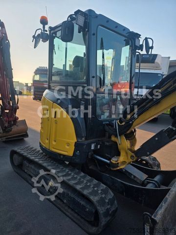 Minigrafa YANMAR VIO 38 - 6 / POWERTILT / 3 Löffel / Klima