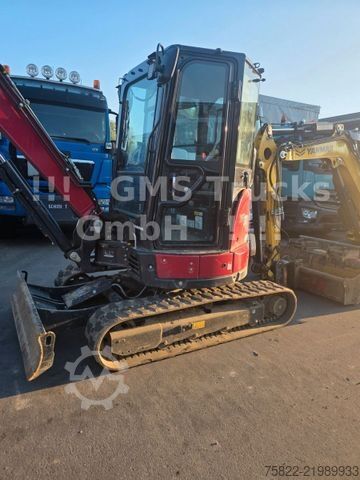 Minigrafa YANMAR VIO 33 - 6 / POWERTILT / 3 Löffel / D-Maschine