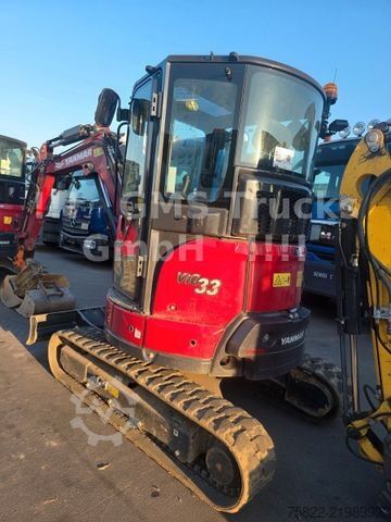 Minigrafa YANMAR VIO 33 - 6 / POWERTILT / 3 Löffel / D-Maschine