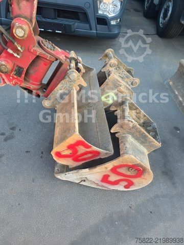 Minigrafa YANMAR VIO 50 - 6B / POWERTILT / 3 Löffel / D-Masch