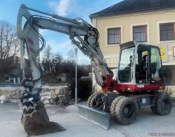 轮式挖掘机 TAKEUCHI TB 295 W / POWERTILT OQ45 / Planierschild
